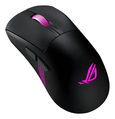 ASUS ROG Keris II Origin černá / Bezdrátová herní myš / optická / 42000 DPI / 6 tlačítek / 2.4 GHz / BT