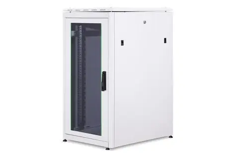 Digitus Unique 1164x600x800mm šedá / Stojanový rozvaděč / 22U / nosnost 800kg / IP20
