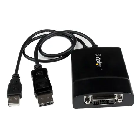 StarTech / Adaptér DisplayPort na DVI-D / Aktivní / Dual Link / 2560 x 1600 / černá