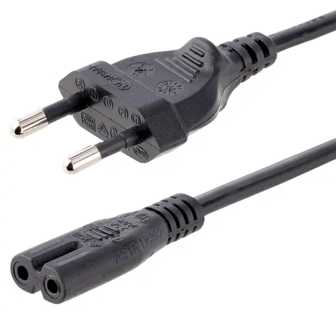 StarTech Power Cord EU C - C7 1m černá / Napájecí kabel / 250 V / 2,5 A
