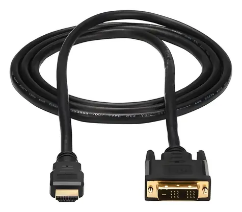 StarTech HDMI-DVI-D kabel černá / Kabel / M/M / 1,8 m
