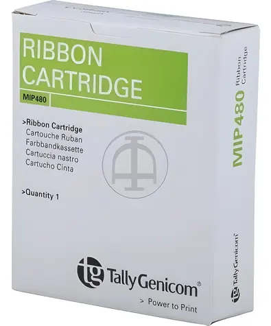 Tally Genicom MIP480KA černá / Páska do tiskárny / pro T 2248 & T 2348 / 4 mil. úhozů