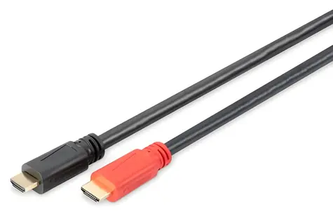 Digitus AK-330118-200-S černá / HDMI kabel / 20 m / Aktivní zesílení / High Speed Ethernet / 4K 30Hz