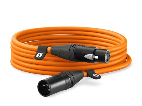 Rode XLR6M-O oranžový / Kabel / XLR (M) - XLR (F) / 6 m