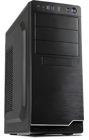 Inter-Tech IT-5916 černá / Skříň / Midi-Tower / ATX / zdroj 500W / USB 3.2 Gen1