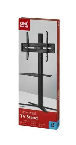 One For All WM4672 SOLID černá / TV stojan / 32-70” / naklápěcí / do 25 kg / VESA 600x400