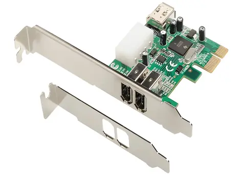 Dawicontrol DC-1394 / Řadič / FireWire / PCIe x1 / 2x externí + 1x interní port / bulk