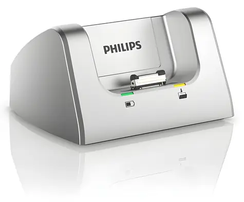 Philips ACC 8120 stříbrná / Dokovací stanice / diktafony DPM6000, DPM7000, DPM8000, LFH2210 / USB