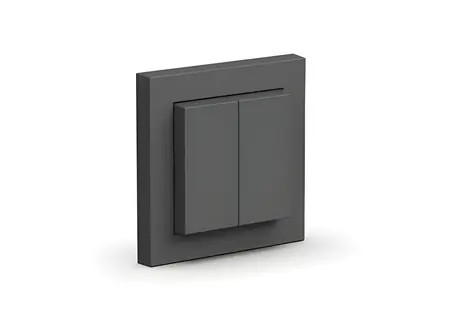 Senic Friends of Hue Smart Switch antracitová / Bezdrátový ovladač / bez baterií / pro Philips Hue
