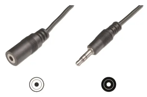 Goobay / Prodlužovací audio kabel / Jack 3,5 mm / 3 m