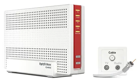 AVM FRITZ! Box 6690 Cable / Router / DOCSIS 3.1 / Wi-Fi 6 / 4x LAN / USB 3.2 / Mesh