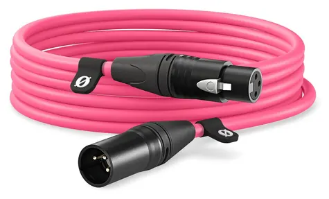Rode XLR6M-P růžová / XLR kabel / XLR (M) - XLR (F) / 6 m