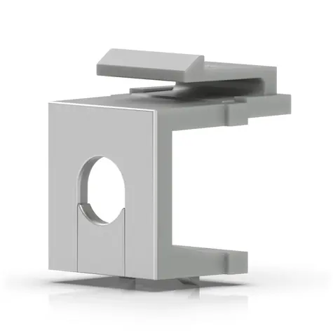 Ubiquiti UACC-Keystone-Blank-Insert-TH šedá / Záslepka keystone / 12 ks / průchozí otvor