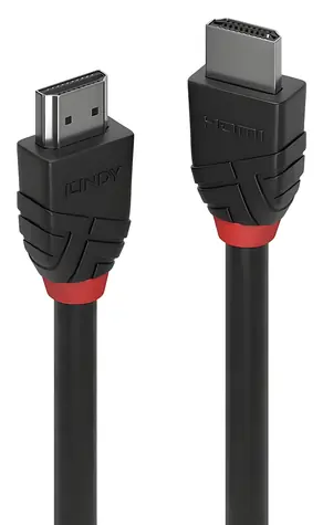 Lindy Black Line černá / HDMI kabel / 10 m / HDMI 2.0 / 4K 30Hz