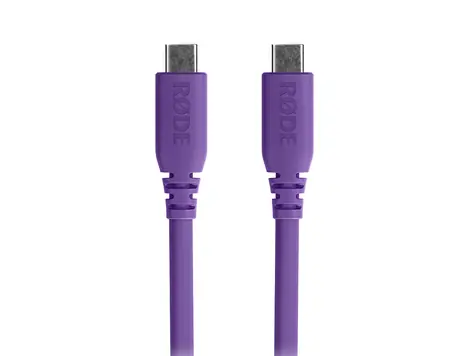 Rode SC27-PU fialová / Kabel / USB-C - USB-C / 2 m / PD 60W / USB 3.2 Gen 1