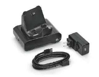 ZEBRA nabíjecí a komunikační kolébka pro ZQ300 / Nabíjecí kolébka / 1 slot / USB-C / vč. napájecího zdroje