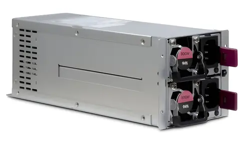 Inter-Tech ASPOWER R2A-DV0800-N šedá / Napájecí zdroj / 800W / Redundantní / 80PLUS Platinum / aktivní PFC