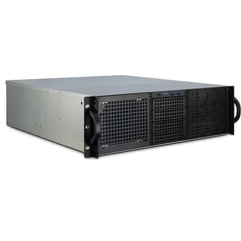 Inter-Tech 3U 30248 černá / Serverová skříň / 3U / ATX / USB 3.2
