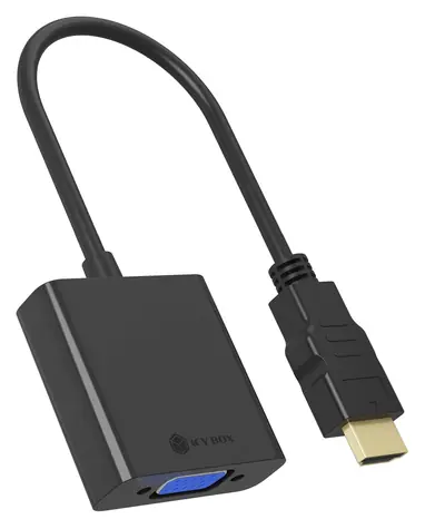 ICY BOX IB-AC502a / Adaptér / HDMI - VGA / Max. 1920 x 1200 px / 60 Hz