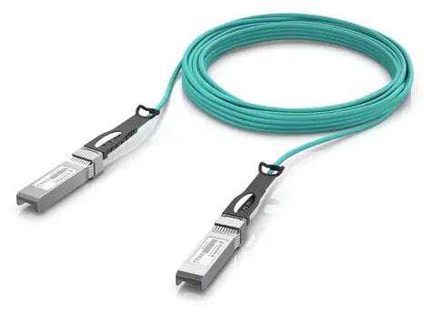 Ubiquiti UACC-AOC-SFP28-10M tyrkysová / DAC kabel / SFP28 / 25 Gbps / 10 m