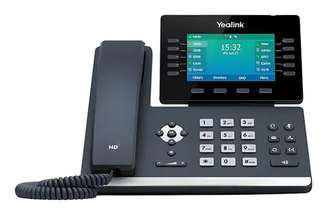 Yealink SIP-T54W černá / Telefon VoIP / 4.3