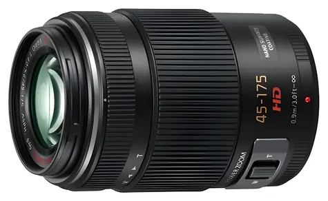 Panasonic Lumix G X Vario PZ 45-175mm f/4-5,6 černá / Objektiv / Power Zoom
