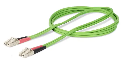 StarTech LC/LC OM5 2m zelená / Optický kabel / Duplex / Multimode / -20 až 60 °C
