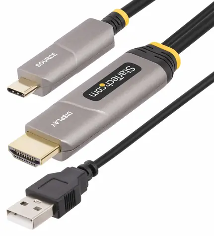 StarTech kabel USB-C na HDMI AOC černá / Kabel / 4K UHD / HDR10 / 9,15 m