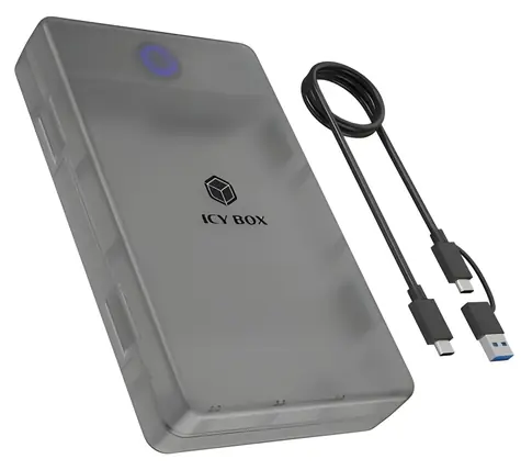 Icy Box IB-388-CU3 černá / Externí box pro 2.5