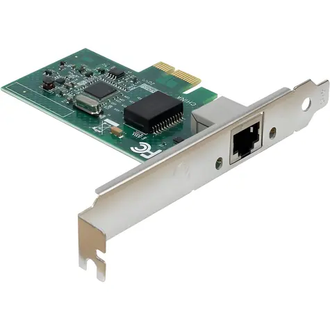Inter-Tech ST-729 / Síťová karta / PCIe x1 / RJ-45 / Gigabit / Intel i210 / nízký profil