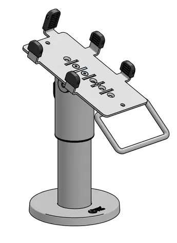 Ergonomic Solutions DuraTilt SP1 / Držák platebního terminálu / Pro PAX A35 / náklon 10-70° / 120 mm