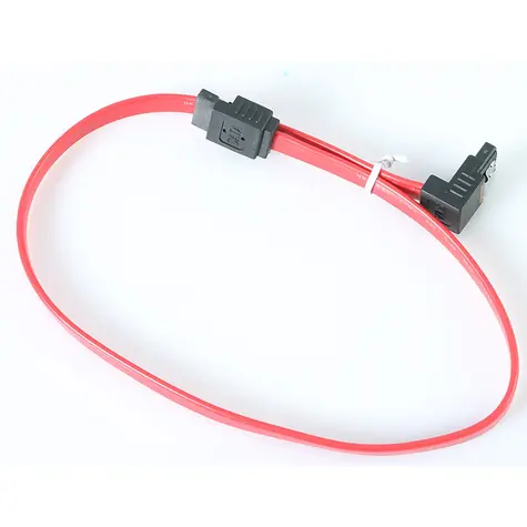 StarTech SATA červený / Kabel / SATA 7-pin - SATA 7-pin / lomený konektor / 6 Gbit/s / 0,457 m