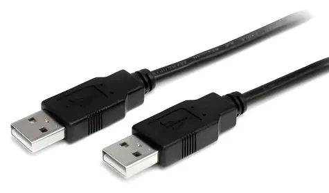StarTech USB-A (M) - USB-A (M) černá / Kabel / USB 2.0 / 2 m