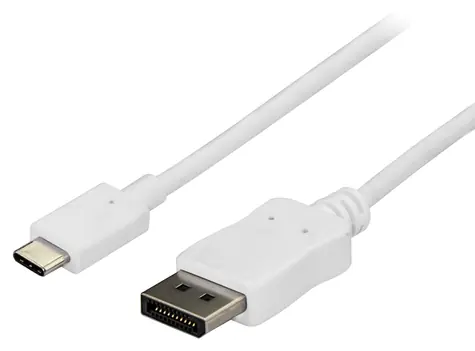 StarTech USB-C na DisplayPort adaptér bílá / Adaptér / 4K 60Hz / 1,8 m