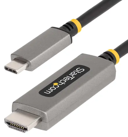 StarTech kabel USB-C na HDMI šedá / 8K 144Hz / HDR10 / 2m