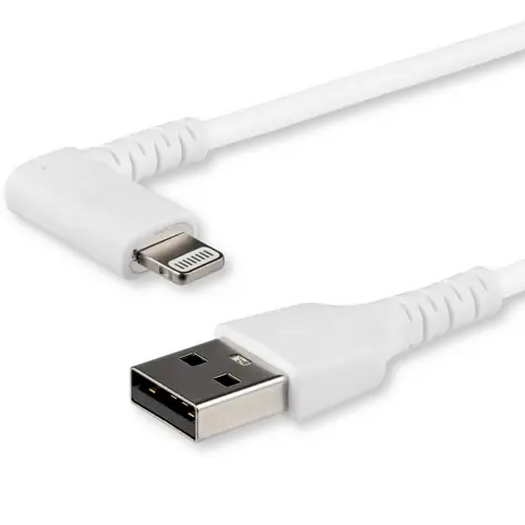 StarTech lomený kabel Lightning na USB-A bílá / Kabel / 1 m / 480 Mbit/s
