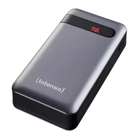 Intenso PD20000 šedá / Powerbanka / 20 000 mAh / PD / QC 3.0 / 1x USB-C / 1x USB-A