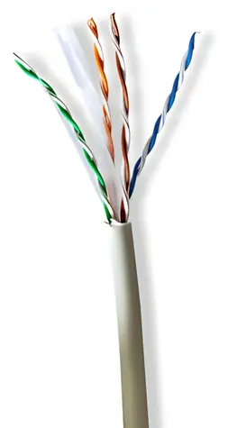 Nedis Cat6 šedá / Instalační kabel / U/UTP / Stranded / čistá měď / 305 m / LSZH