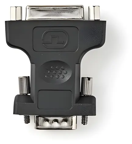 Nedis Adaptér VGA (M) - DVI-I 24+5 (F) černá / Adaptér / poniklovaný
