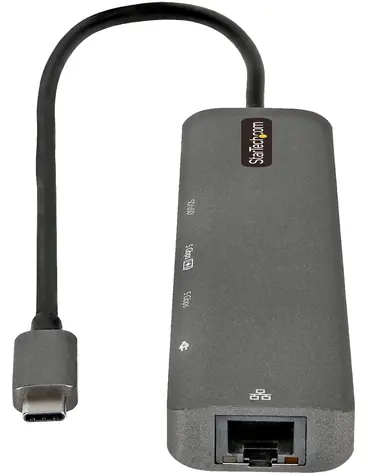 StarTech USB-C Multiport Adaptér / USB-C hub / HDMI / 2x USB-A / LAN / Čtečka karet