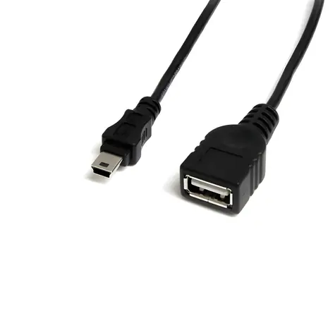 StarTech USB-A - Mini USB-B černá / Kabel / USB 2.0 / 480 Mbps / 0,3 m