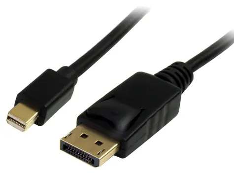 StarTech kabel Mini DisplayPort na DisplayPort 1.2 černá / Kabel / 3 m / 3840x2400 / 120 Hz