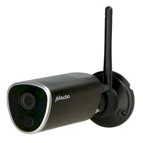 Alecto DVC216IP černá / Venkovní IP kamera / 1920x1080 / Wi-Fi / microSD / noční vidění / IP66