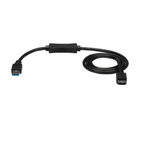 StarTech adaptérový kabel USB 3.0 na eSATA / Redukce / 0,9 m / černá
