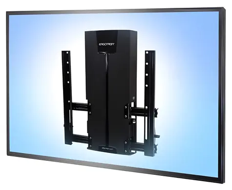 Ergotron Glide Wall Mount VHD černá / Nástěnný držák TV / 46-63
