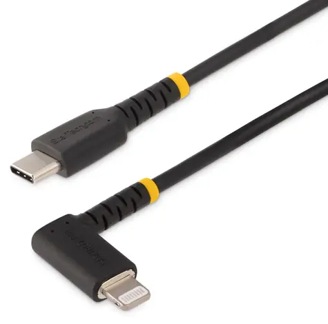 StarTech USB-C na Lightning kabel lomený černá / Kabel / 1 m / 480 Mbit/s