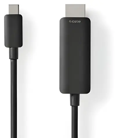 Nedis USB-C - HDMI černá / Redukce / USB 3.2 Gen 1 / 4K 60Hz / 1 m