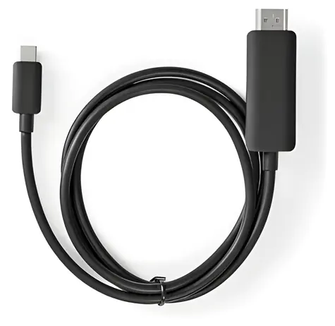 Nedis USB-C - HDMI 2m černá / Adaptér / USB 3.2 Gen 1 / 4K 60Hz