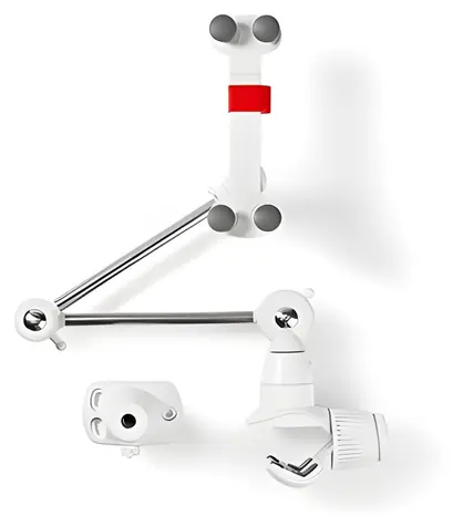 Nedis otočný stojánek na tablet a telefon bílá / Stojánek / 360° / 4-12 palců / do 1 kg