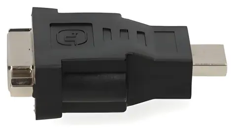 Nedis Adaptér DVI-D 24+1 - HDMI černá / Adaptér / Pozlacené kontakty / Přímý